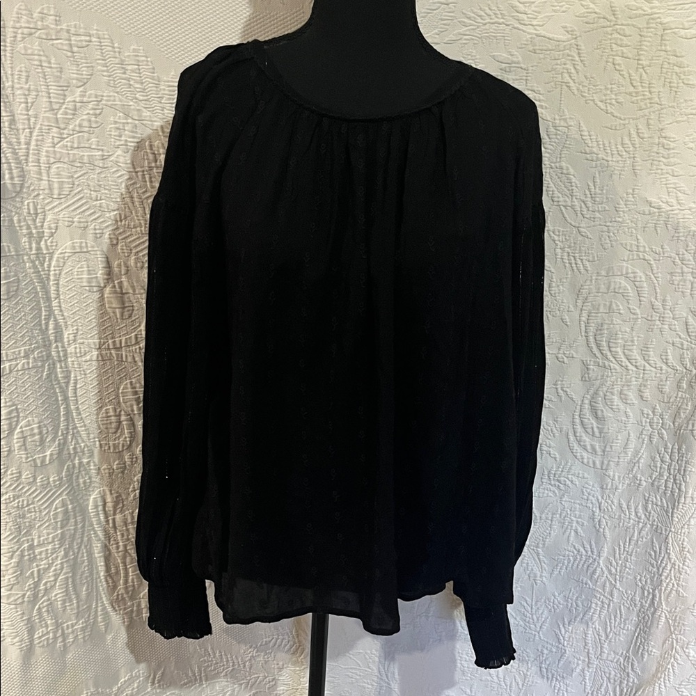 Conditions Apply‎ Miranda Peasant Blouse, size small, NWT